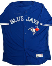 Devon White Signed Circa 2018 Toronto Blue Jays Jersey PSA 913