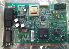 HP Riptide D-1156IVT1/R5 PCI Sound Card/ 56K Modem PC80079 - Untested & Preowned