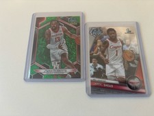BowmanU J’Wan Roberts Green /99 RC + Bowman U Chrome Jamal Shead Houston Cougars