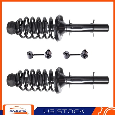 Suspension Struts & Sway Bar End Links For 00-01 Volkswagen VW Beetle Golf Jetta