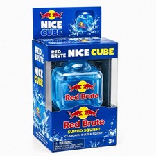 Red Brute Nice Cube Squishy Blau | Stressball Anti-Stress Spielzeug Squeeze Toy