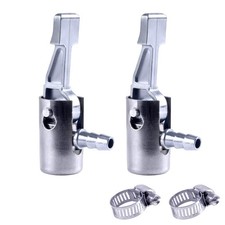 LUMITECO 1/4" Blocco su Mandrino Aria Tutto Metallo, Mini Compressore Blocco Barb 