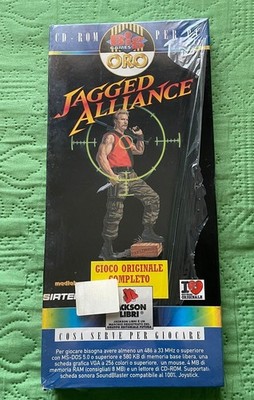 JAGGED ALLIANCE - PC CD BIG BOX - NEW SEALED - JACKSON BOOKS - BIG GAMES 1995