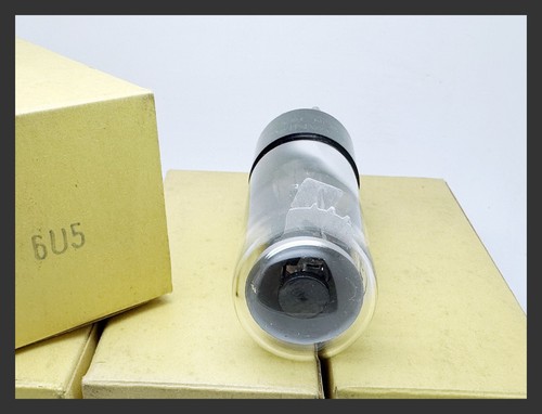 1 ou plusieurs tubes à vide NOS Sylvania 6U5 6G5 Test SUPER indicateur radio œil magique - Photo 9/20