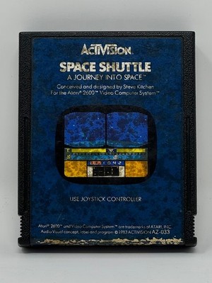 Space Shuttle Atari 2600 Activision Cartridge 1983 Flight Simulator TESTED Works