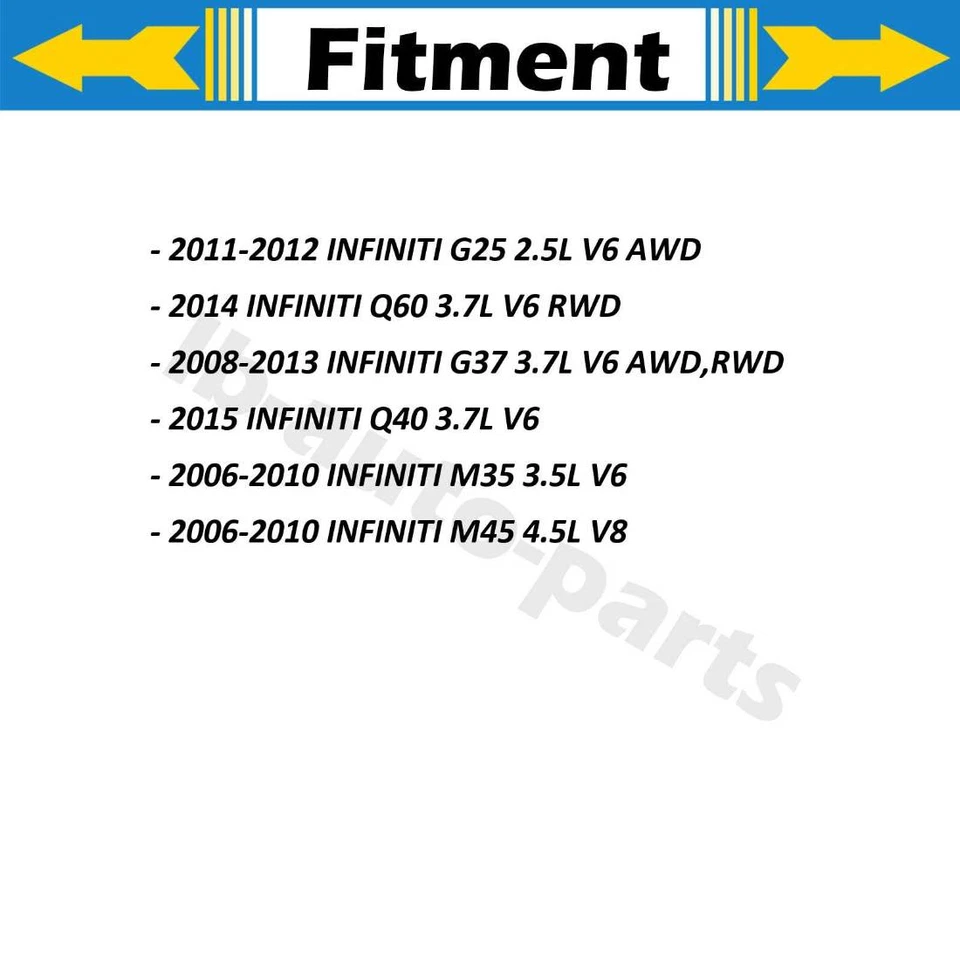 Mangueira de freio traseira 2x para INFINITI M35 3.5L 2006-2010 INFINITI M45 4.5L 2006-2010 - Imagem 2 de 4