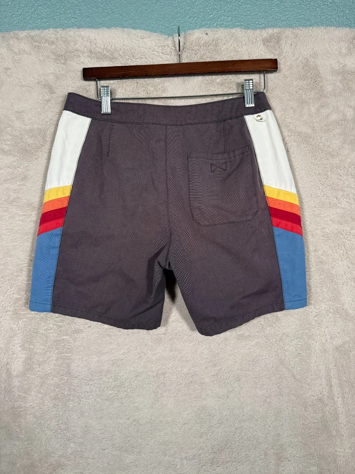 Patín de surf vintage Hang Ten corto adulto 30 gris a rayas Dogtown años 70 80 Foto 2 de 4