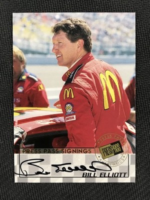 1998 Press Pass #22 Bill Elliott Signings Elliott-Marino Motorsports