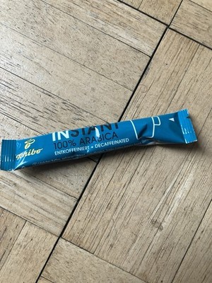 10x Tchibo Instant 100% Arabica entkoffeiniert Portionsbeutel
