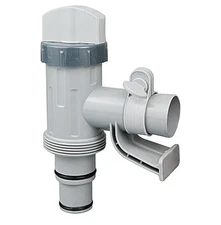 Plunger Valve with Holder for Above Ground Pool Hose - Replacement Parts Compati
