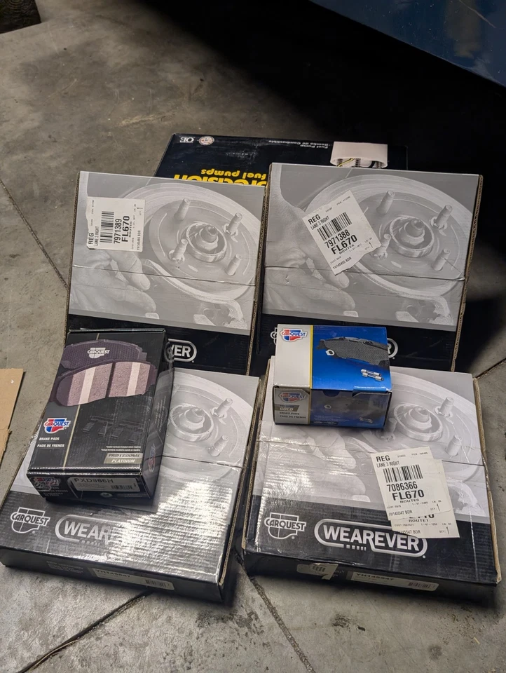 Передние тормозные колодки и роторы подходят для Mitsubishi Galant 2012 2011 2010 2009 2008 2007 - Изображение 3 из 4