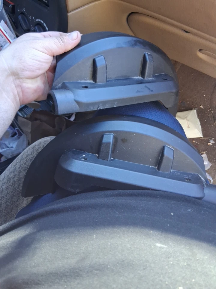 Fenders PAIR for Pride Jazzy EVO 613 Power Chair -- Wheel Tire Covers Left Right - Image 3 of 4