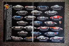 Porsche Poster 1978 - Rennwagen von 1953 - 1974