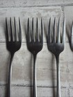 4 Oneida USA COLONIAL BOSTON / MINUTE MAN Stainless Salad Forks — photo 2