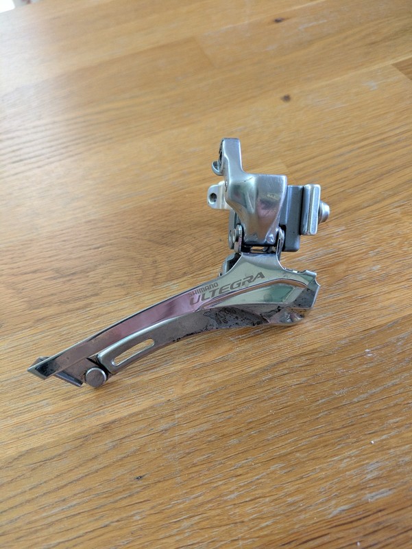 Shimano Ultegra FD-6700 2 x 10s Road Bike Front Derailleur Braze-On Double