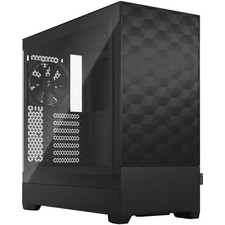 Fractal Design Pop Air Clear Tempered Glass ATX Mid-Tower Computer Case, Black