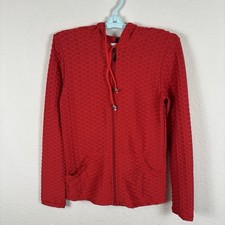 New Mix Womens Sweatshirt Sz L/XL Long Sleeve Jacket Full Zip Excellent