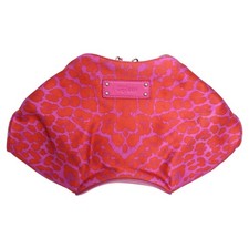 Alexander Mcqueen De Manta Clutch Bag In Women Pink One Size