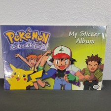 Vtg Pokemon Nintendo 1998 Collectors My Sticker Album And Stickers By Sandylion