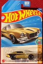 HOT WHEELS '70 CHEVY CAMARO RS GOLD 53/250. SEE COMBINED OFFERS!