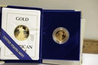 1989 US Proof Gold Eagle $10 1/4 th Gem Original Box/Coa
