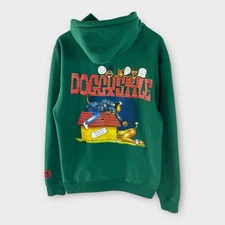 Death Row Records x Shoe Palace Hoodie Pullover Snoop Dogg DoggyStyle Men Large