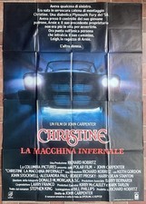 Manifesto CHRISTINE LA MACCHINA INFERNALE 1983 KEITH GORDON JOHN CARPENTER 4F