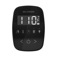 Mr Steam TF Tempoflex Steam Shower Control and Steamhead - Black / Matte Black