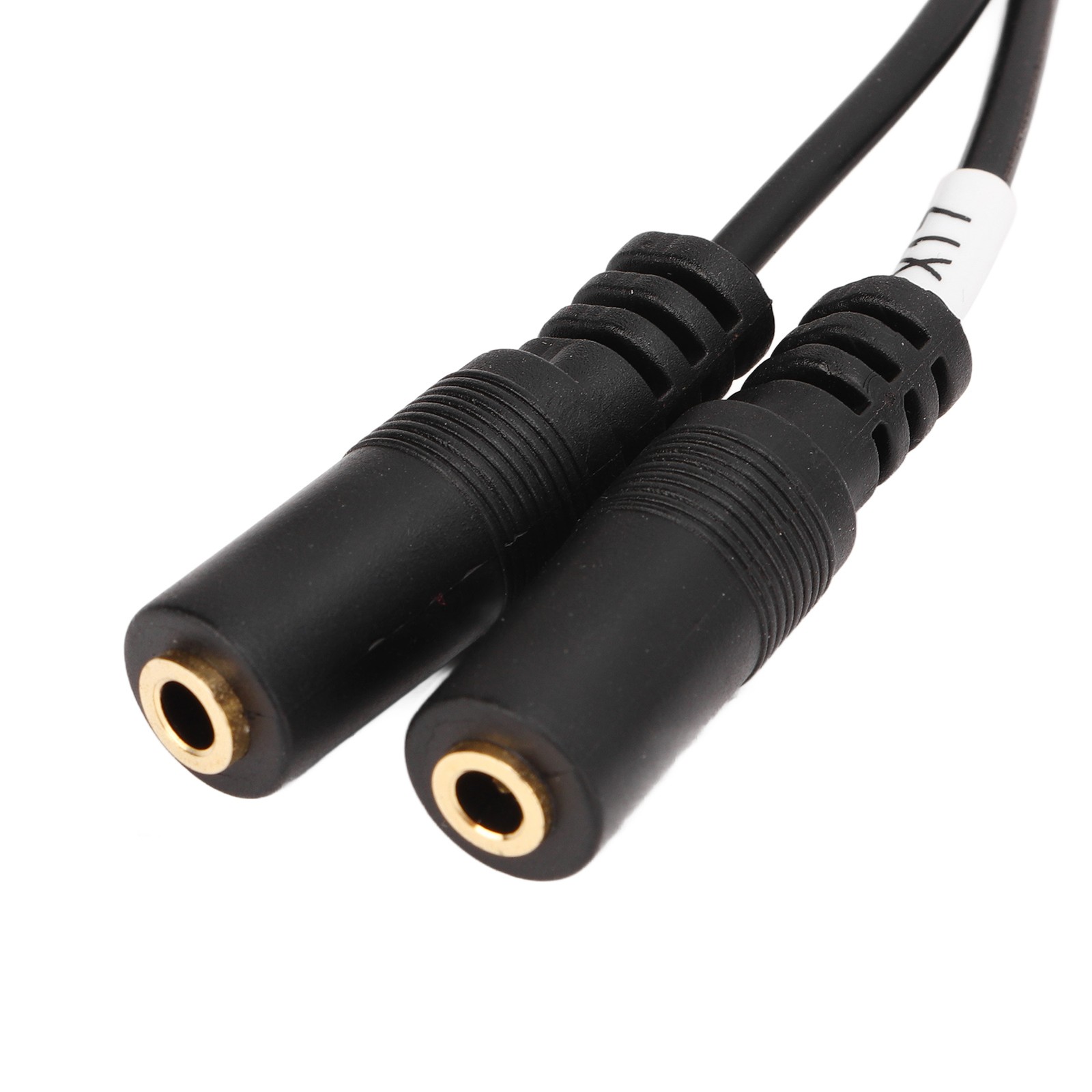 6.35mm Male To Dual 3.5mm Female Cable For Clear Sound Quality Easy To Use