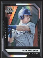 2021 Panini Elite Extra Edition #20 Trey Sweeney 203rd Decade Die Cut #/999