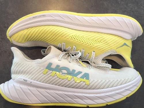 Hoka One One Carbon X 3 Herren Größe 9,5 B Wogen Segel/Abendprimel Schnürschuh - Bild 3 von 8