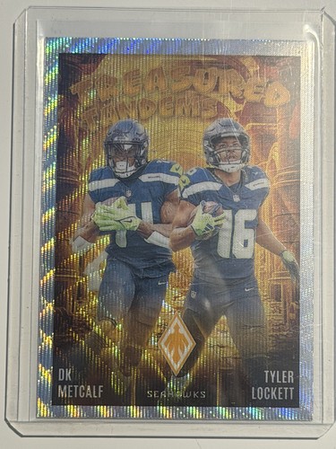 DK Metcalf / Tyler Lockett [Wave] #TT-SEA card