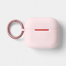 AirPods 3rd Generation Silicone Case with Clip - heyday  Cosmetic Pink