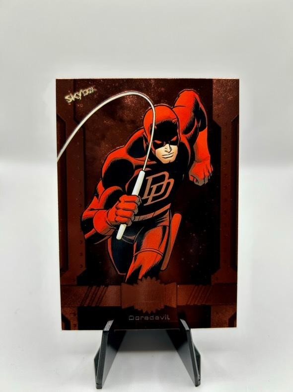 2024 Skybox Marvel Metal Universe Avengers Daredevil Copper FX