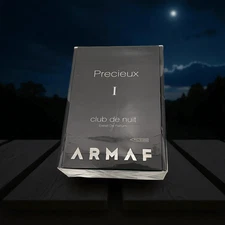 Armaf (100% Original) Club De Nuit Precieux 1  Men Extrait de Parfum 1.85 oz