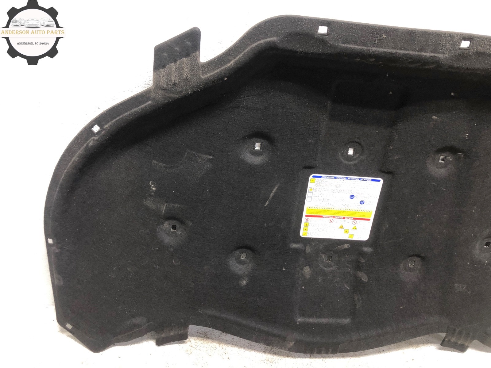 2017-2020 MASERATI LEVANTE HOOD BONNET SOUND INSULATION PAD COVER OEM