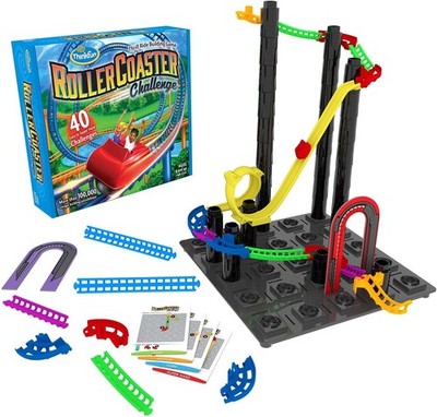 ThinkFun Roller Coaster Challenge STEM Building Game