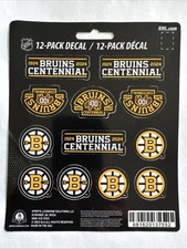 Boston bruins 12 Count Decals