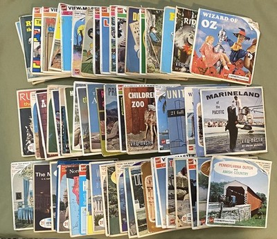 View Master 3 Reel Set w/ Booklet - Choose Your Own! Updated 6/8