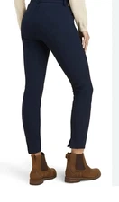 Ariat Marlow Pant Black Riding Breeches Style Size 32 Euro Seat Piping NWT