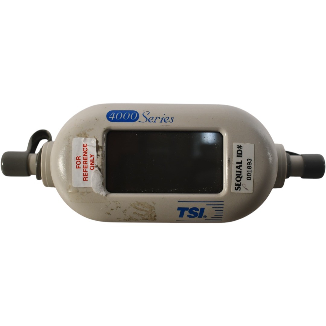 TSI 4043 Rev. F Mass Flow Meter 0-200 L/min. Calibration: Air, O2, N2. Connectio