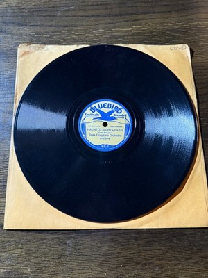BLUEBIRD Record 78 Rpm 6727 Duke Ellington HAUNTED NIGHTS / DUKE STEPS OUT