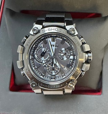 Casio G-Shock Mtg-b3000 Solar Powered Bluetooth Resin Uhr Schwarz
