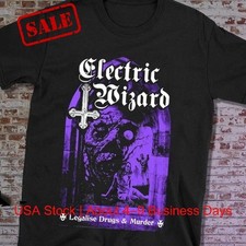 Electric Wizard Legalise It EP Heavy Cotton Crew Neck Short Sleeve T-shirt