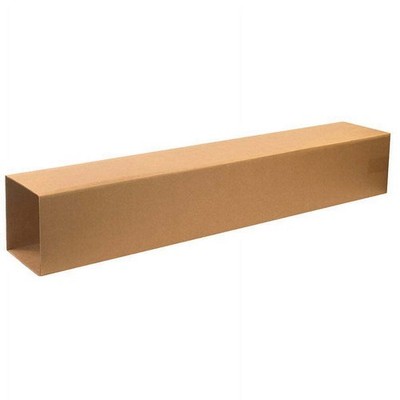 20 Boxes 8x8x48'' Telescoping Inner Shipping Boxes Brown Packing Cartons