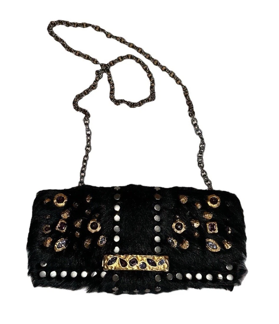 PRADA Black Bags &'s Fur Exterior Women for sale | eBay