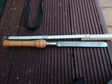 Drechsel Eisen Schaber 25mm Breit  Gesamtlänge 50 cm gefertigt aus einer Feile