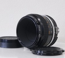  Top MINT Nikon Ai Micro Nikkor 55mm f/3.5 MF Macro Lens from JAPAN