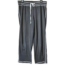 Black Drawstring Athletic Pants Size Large