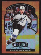2020 UPPER DECK ALLURE NATHAN MACKINNON 23 MINT SUNSET HOCKEY COLORADO AVALANCHE